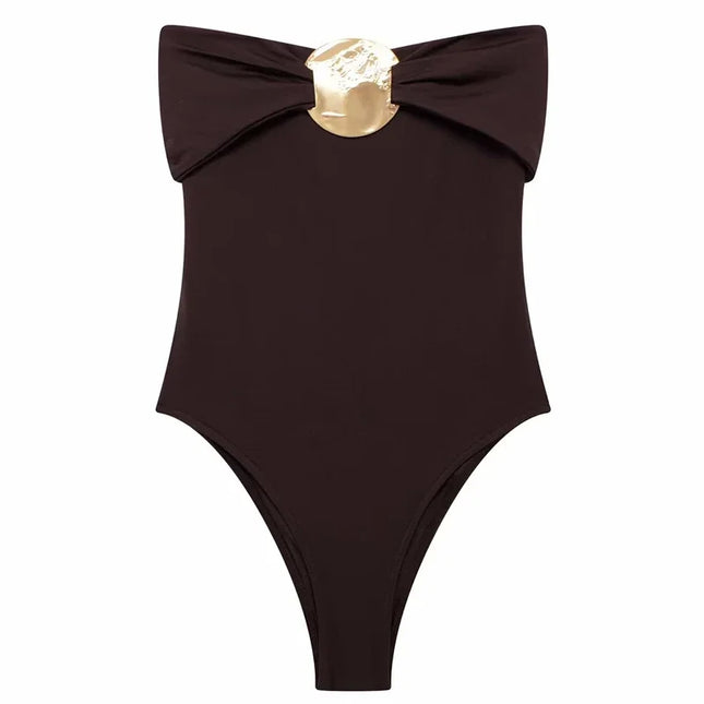 Women's Bow-Accent Bodysuit