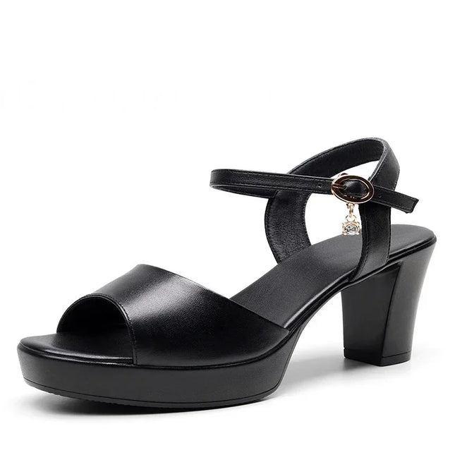 Women’s High Heels with Back Buckle