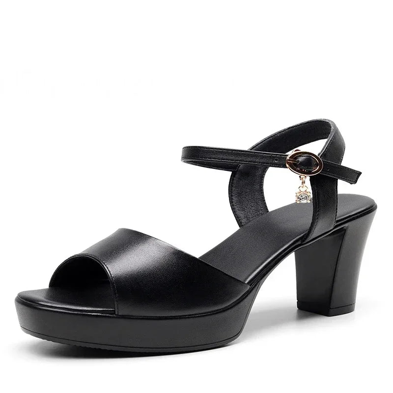 Women’s High Heels with Back Buckle