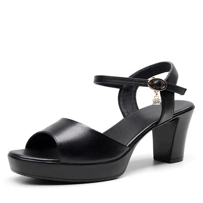 Women’s High Heels with Back Buckle
