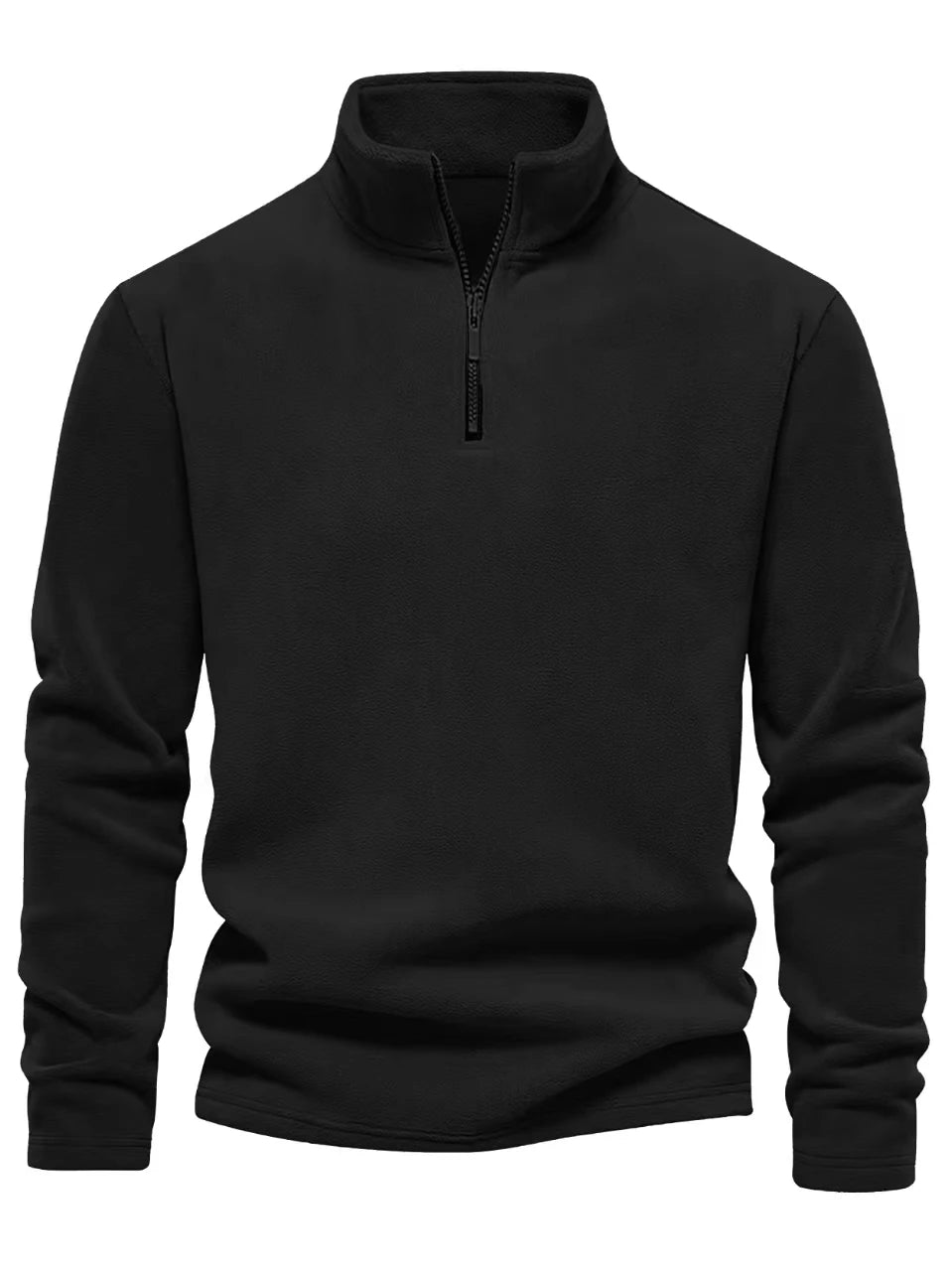 Men's Thickened Warm Fleece Zipper Sweater