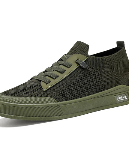 Men's Korean Style Canvas Sneakers - Breathable & Comfortable Shoes