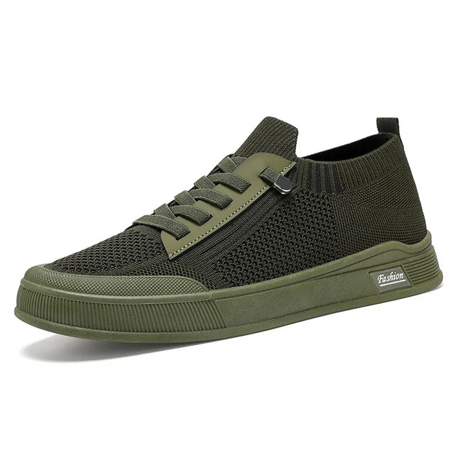 Men's Korean Style Canvas Sneakers - Breathable & Comfortable Shoes