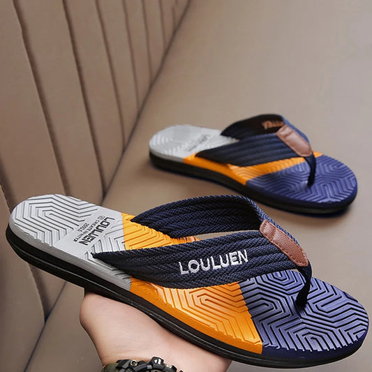 Premium Breathable Casual Slippers for Men - Various Colors