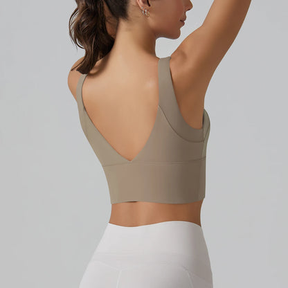 Women's Push-Up Sports Bra for Fitness, Running, and Gym Activities