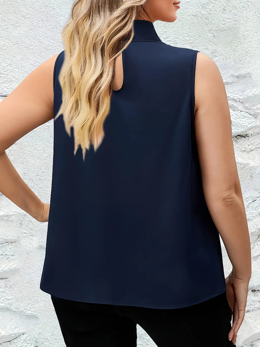 Women's Sleeveless Casual Blouse