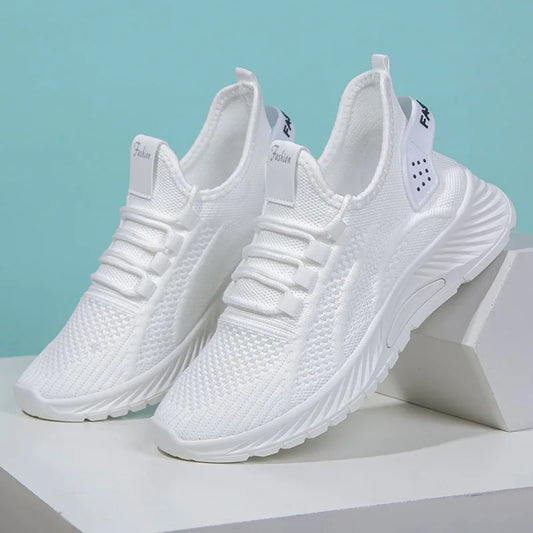Comfortable & Lightweight Women's Casual Lace-Up Sneakers