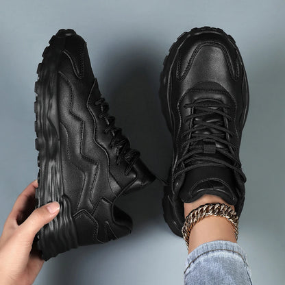 Breathable Women's Vulcanized Platform Casual Sneakers