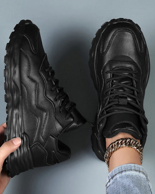 Breathable Women's Vulcanized Platform Casual Sneakers