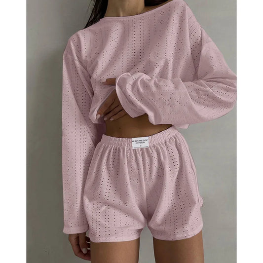 Women's Pajamas Set - 2 Piece Loose fit
