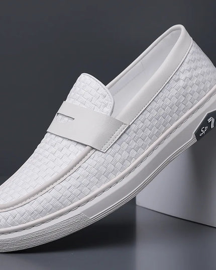 Men's Slip-On Loafers with Soft Sole and Anti-Slip Design
