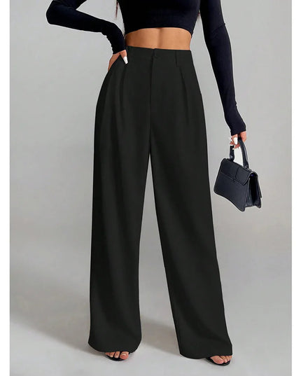 High-Waisted Straight-Leg and Wide-Leg Pants for Women