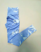 light blue white / L