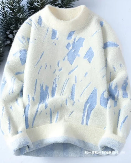Men's Knitted Sweater - Warm, Stylish Knit Sweater for Men