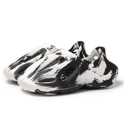 Unisex Tie-Dyed Soft EVA Slippers – Non-Slip Comfortable Slippers for Men & Women