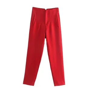 Women's Elegant High-Waist Pencil Pants