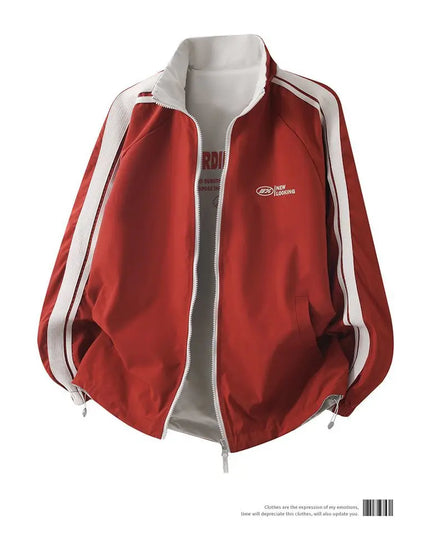 Men's Reversible Stand-Up Collar Jacket