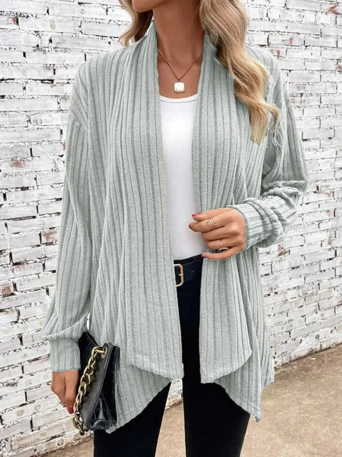 Women's Oversized Long Sleeve And Lightweight Cardiga