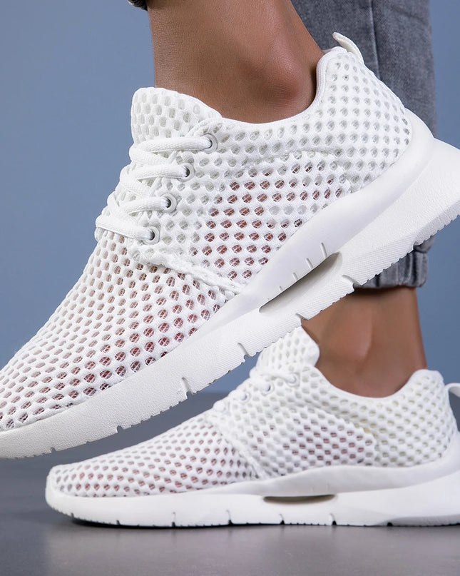 Lightweight Breathable Mesh Sneakers for Men - Comfortable & Stylish Athletic Footwear