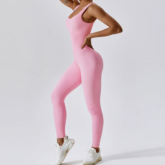 Women's Seamless One-Piece Yoga Suit