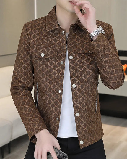 Stylish Slim Fit Casual Men's Jacket