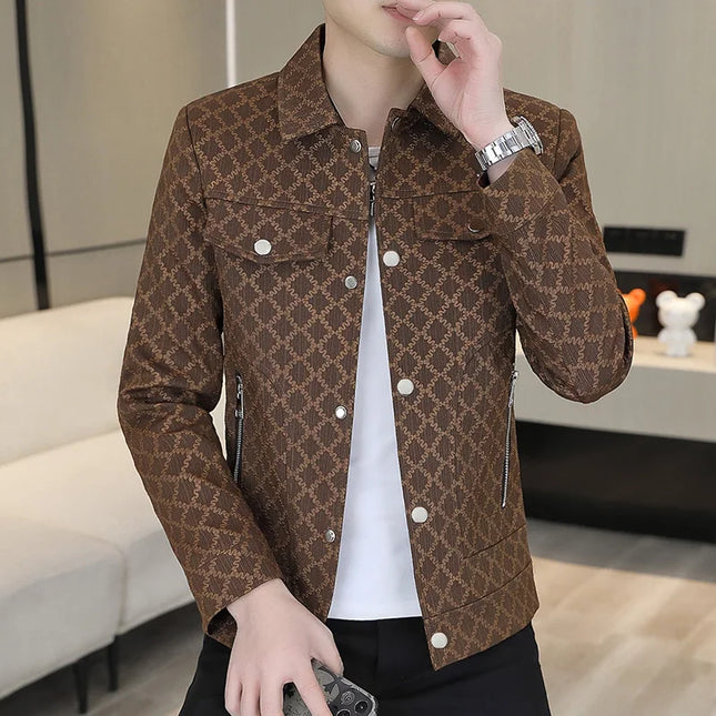 Stylish Slim Fit Casual Men's Jacket