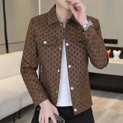 Stylish Slim Fit Casual Men's Jacket