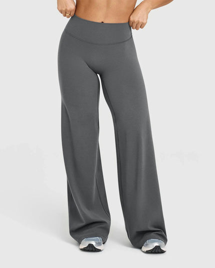 Women's High-Waisted Wide-Leg Sweatpants