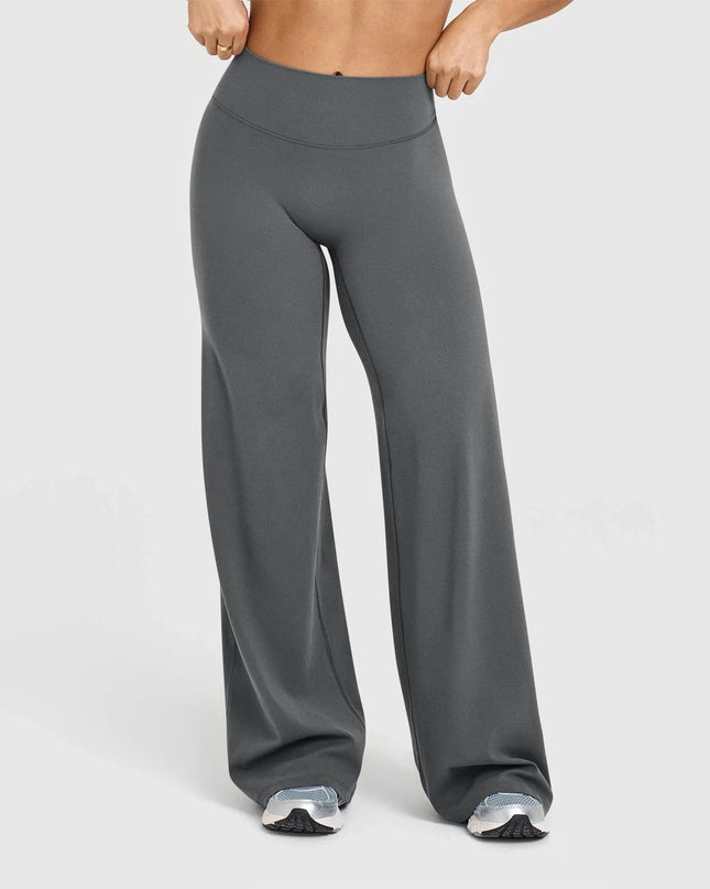 Women's High-Waisted Wide-Leg Sweatpants