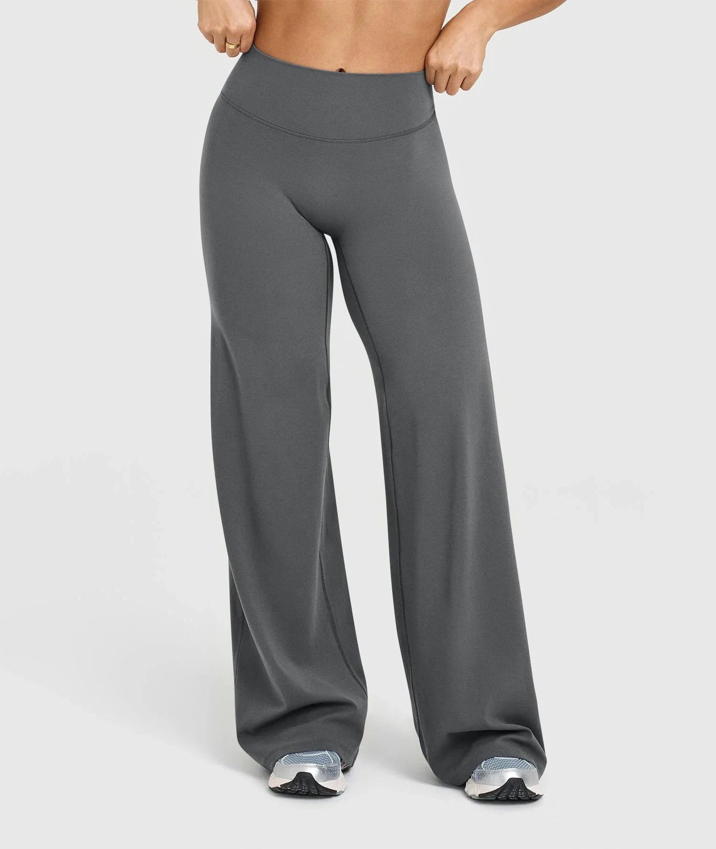 Women's High-Waisted Wide-Leg Sweatpants