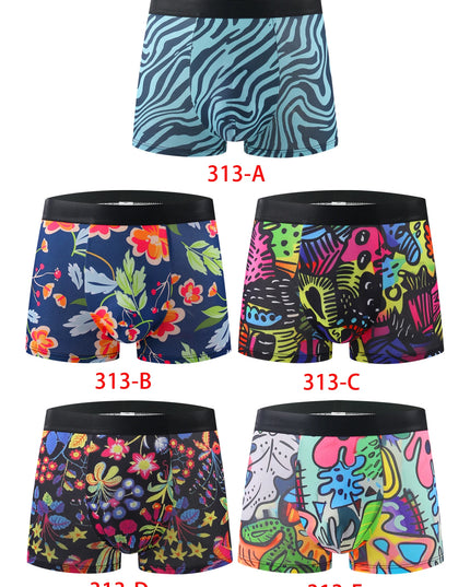 10-Pack Men's Boxer Shorts - Comfortable, Soft, Casual Briefs