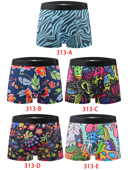 10-Pack Men's Boxer Shorts - Comfortable, Soft, Casual Briefs