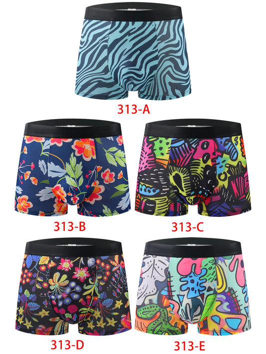 10-Pack Men's Boxer Shorts - Comfortable, Soft, Casual Briefs