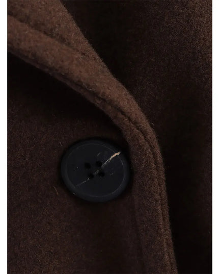 Duoperi Women's Woolen Coat - Warm & Stylish Winter Outerwear for Women