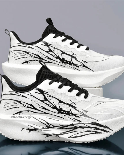 Men's Casual Breathable Lightweight Running Shoes Non-Slip Sneakers