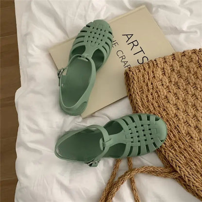 Women's Gladiator Style Summer PVC Sandals