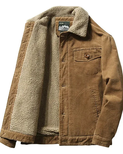 Men's Corduroy Cotton Jacket – Stylish Casual Outerwear for Men