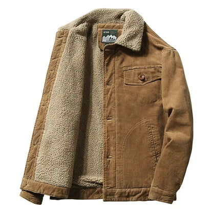 Men's Corduroy Cotton Jacket – Stylish Casual Outerwear for Men