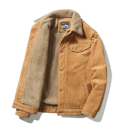 Men's Corduroy Cotton Jacket – Stylish Casual Outerwear for Men