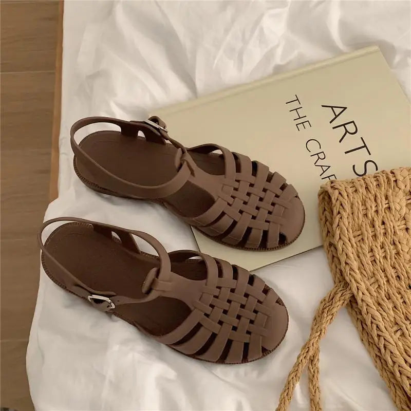 Women's Gladiator Style Summer PVC Sandals