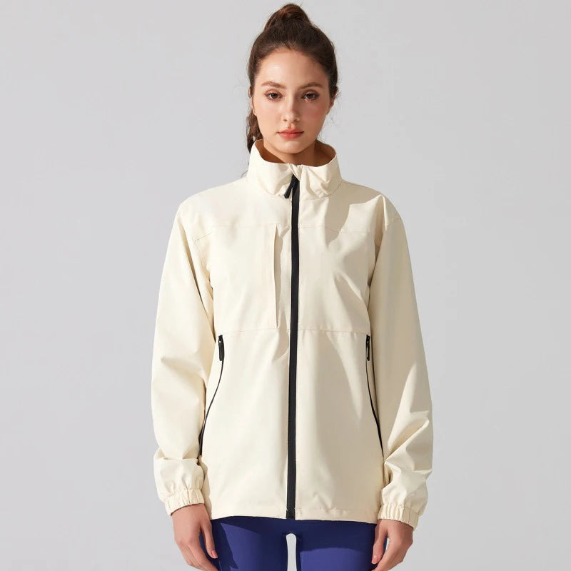 Women's Lightweight Waterproof Windbreaker Jacket