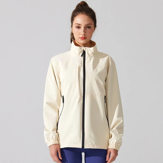 Women's Lightweight Waterproof Windbreaker Jacket