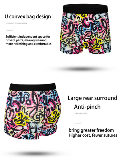 10-Pack Men's Boxer Shorts - Comfortable, Soft, Casual Briefs