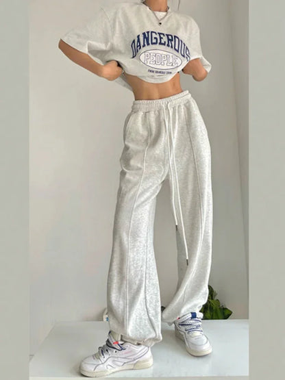Women's Casual Wide Leg Joggers 