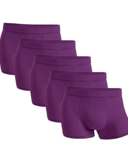 Five-Pack Bamboo Boxers for Men