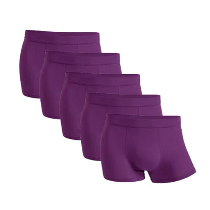 Five-Pack Bamboo Boxers for Men