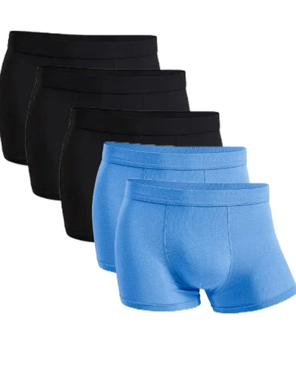 Five-Pack Bamboo Boxers for Men