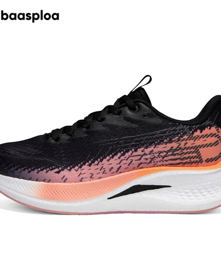 Baasploa Men's Running Shoes - Lightweight Mesh Sneakers with Carbon Plate for Enhanced Performance