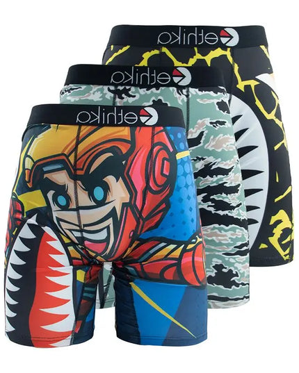 Ethika 3-Pack Men's Boxer Briefs Underwear