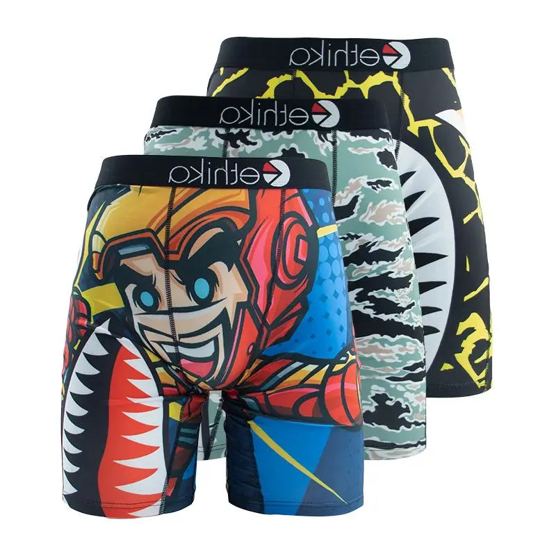 Ethika 3-Pack Men's Boxer Briefs Underwear